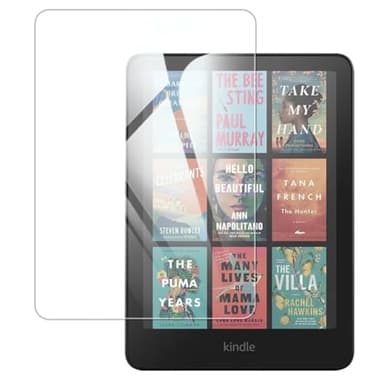 Kepuch Paquet de 2 Verre Trempé Protecteur d'écran pour Kindle Colorsoft/Kids 2025/Signature Edition 1st 2024 2025, Paperwhite 12th/Signature Edition 2024 7"