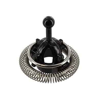 Nespresso MS-623523 Aeroccino U XN2601, Expert XN6018, Prodigo & Milk XN411 Mousseur à Lait pour Machine à Expresso, Acier allié, Noir, Argent