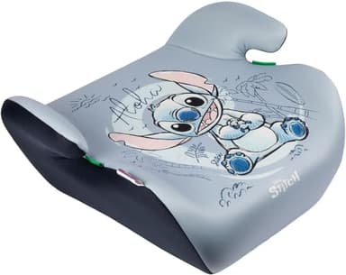 Tataway Siège auto Disney Stitch i-Size pour enfant Stitch ECE R129. Élévateur de voitures pour enfants de 6 à 12 ans, 125-150 cm, 22-36 kg