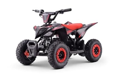Beneo Motors ATV - Mini-Quad pour Enfants Raptor Rouge - 800W 36V 12Ah à partir de 3 Ans