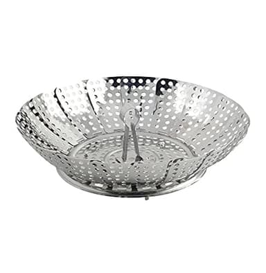 Metaltex 25430010080 Cuiseur à Vapeur, Argenté