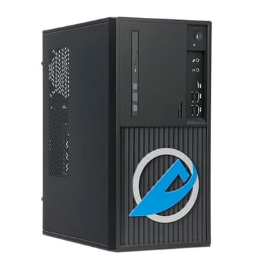 Ankermann Silent Desktop PC Madrid | Intel Core i7-8700 | Nvidia GeForce GT 710 2Go | 16Go RAM | 512Go NVMe SSD | 2To HDD | Windows 11 | WiFi & Bluetooth | Souris & Clavier | Libre Office