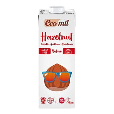 Ecomil - Boisson Noisettes Nature Sans Sucres 1L - Unité