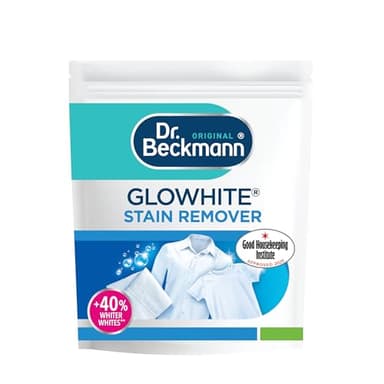 Dr. Beckmann Glowhite Amplificateur de blanchiment | Détachant et blanchissant à lessive | Élimine plus de 100 taches | 400 g