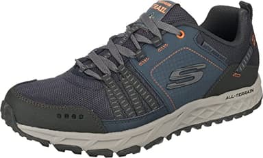 Skechers Escape Plan Baskets Homme Blue (Navy/orange) 44 EU