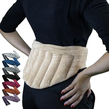 Vivezen - Ceinture lombaire chauffante avec bandes auto-agrippantes réglable taille 36 à 54-5 coloris