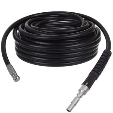 TECHKAR Tuyau de nettoyage de tuyaux 200bar 60 °C 20m de long compatible avec les nettoyeurs haute pression Kranzle 1050 XA 15 XA 17 Tuyau de nettoyage de tuyaux