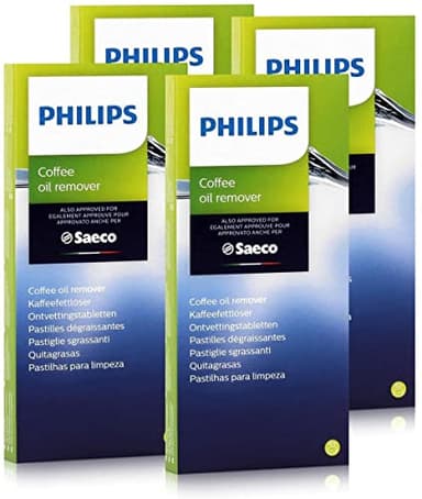 Philips Saeco CA6704/10 - Lot de 4 boîtes de 6 pastilles dégraissantes de 1,6 g pour machine à café