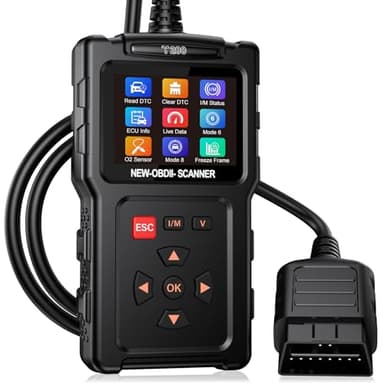 OBD2 Diagnostic Auto Valise Voiture: OBD Diagnostique Français Auto Multimarque pour BMW Peugeot VW Véhicules après 2002, Lecteur de Codes de Panne Moteur avec Lecture en Temps Réel des Données