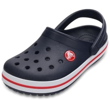Crocs Unisexe Enfant Crocband Clog K Sabots, Navy/Red, 38/39 EU