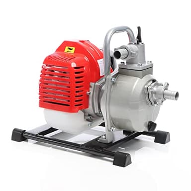 XPOtool Pompe à eau à essence Connexion 38mm (1,5") Débit 15000l/h Hauteur 35m refoulement Jardin