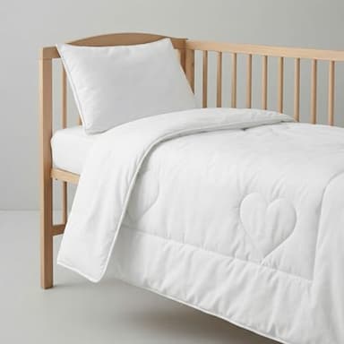 Baby Comfort Couette 150x120 cm et Oreiller 40x60 cm en Coton