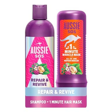 Aussie Repair And Revive Ensemble shampooing et après-shampoing en profondeur