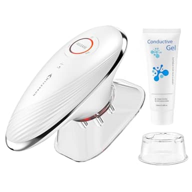 MYCARBON Masseur Anti Cellulite Électrique à Ventouse avec Gel Conducteur Palper Rouler Mode EMS Infrarouge Aspiration Liposuccion Minceur Raffermissement pour Visage, Ventre, Cuisse, Jambes, Bras