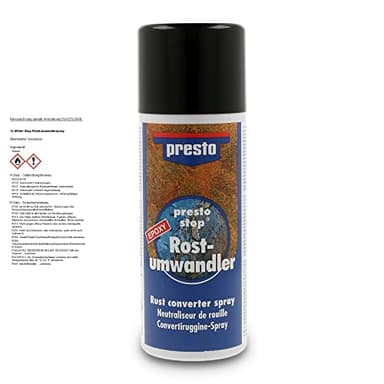 presto 289989 Aérosol convertisseur de rouille 400 ml