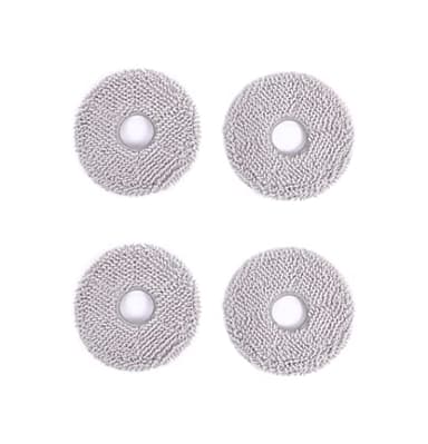 ECOVACS DEEBOT X2 OMNI/T20 OMNI/T20e OMNI/X1 OMNI/X1 TURBO/X1e OMNI/T10 TURBO tampons de Nettoyage améliorés, 4 pièces, D-WP04-0012