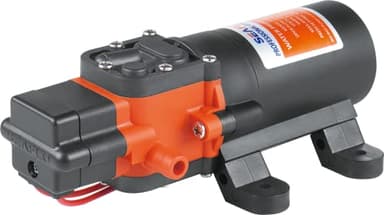 LIGHTEU®, Seaflo DC 12 V 4,3 LPM 2,4 bar 21S Pompe à membrane auto-amorçante à la demande pour camping-car, yacht, jardin, camping-car
