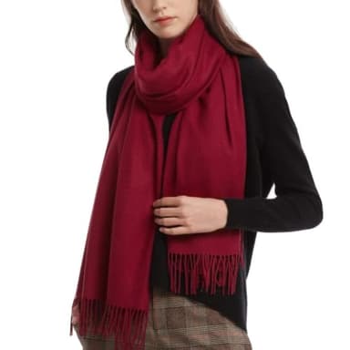FURTALK Écharpe en cachemire pour femme Pashmina Châle et enveloppes Grande écharpe pour femme Couverture d'hiver Dames Écharpe Cadeaux
