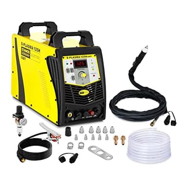 Stamos Welding Group Découpeur Plasma Plasma CNC, 400 V, Courant De Soudage 30-125 A, Profondeur De Coupe Max. 35 mm Tuyaux Plasma 5 m Professionnel