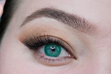 MYSALENS® Lentilles De Contact De Couleur Hidrocor Verde Vert Naturelle très haute opacité Kit De Rangement Boitier Pince applicateur Offert 12 Mois sans correction
