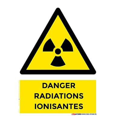 Danger Radiation IONISANTES