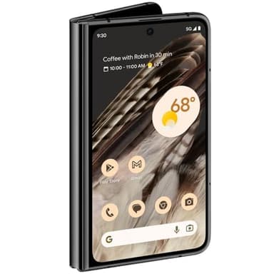 Google Pixel Fold 5G 256 Go + 12 Go de RAM débloqué en usine – Double SIM (Nano-SIM + eSIM) – Écran pliable Smartphone Android (Obsidienne) (renouvelé)