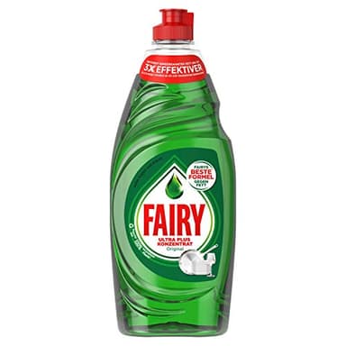 Fairy Liquide vaisselle original (625 ml) avec formule efficace pour une vaisselle propre et dégraissante.