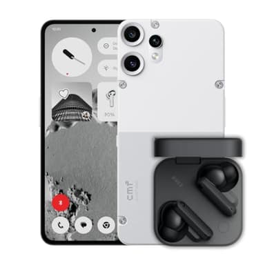 CMF Phone 2 Pro 128Go Blanc – Smartphone 5G avec Caméra 50MP + CMF Buds 2 Gris Foncé Inclus