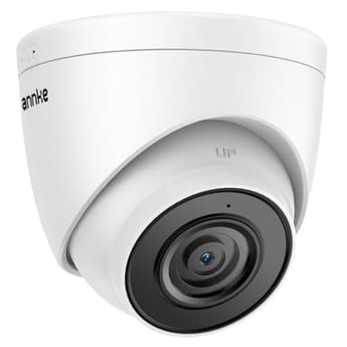 ANNKE 3K Caméra de Surveillance Extérieure PoE avec Détection de Personnes/Véhicule, 3K Caméra de Sécurité IP avec IP67 Étanche, Enregistrement Audio, EXIR 2.0 Vision Nocturne