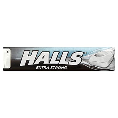 Halls - Bonbons à la menthe extra-forte - lot de 6 paquets de 35 g