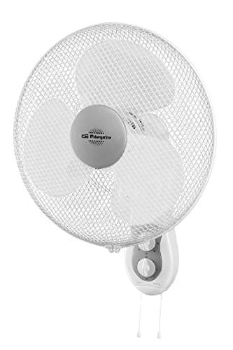 Orbegozo WF 0139 - Ventilateur mural, oscillant, 3 vitesses, minuterie, tête inclinable, pales de 40 cm, 40 W, blanc