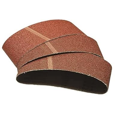 wolfcraft 1920000 Bandes abrasives Grain 80 75 x 533 mm Lot de 3