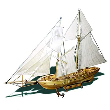 Kit de construction de bateau à monter soi-même en bois pour adultes