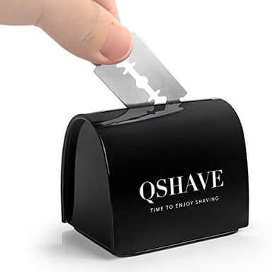 QSHAVE Razor Case Élimination Banque de stockage sûre pour les lames de rasoir de sécurité d'occasion