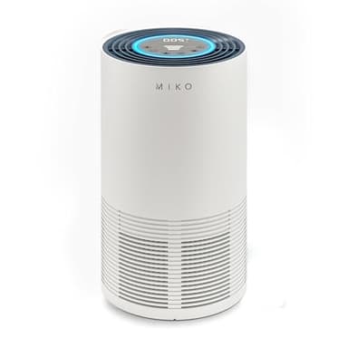 Purificateur d'air Miko, couvrant 135 m², True HEPA H13 avec capteur PM2,5, fonction automatique. 4 vitesses de ventilateur – Élimine jusqu'à 99,97% des particules et allergies pour la maison