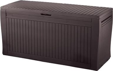 Keter 231317 Coffre Comfy Marron, 116,7 x 44,7 x 57 cm