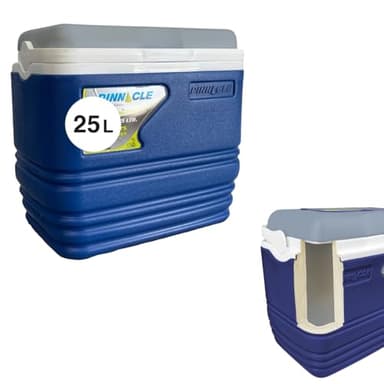 Pinnacle Glaciere Portable 25 L - Spacieuse et Facile à Transporter - Isolation supérieure pour Camping et Plage - Petit refrigerateur Portable avec Grande capacité pour Garder Les Boissons et Les