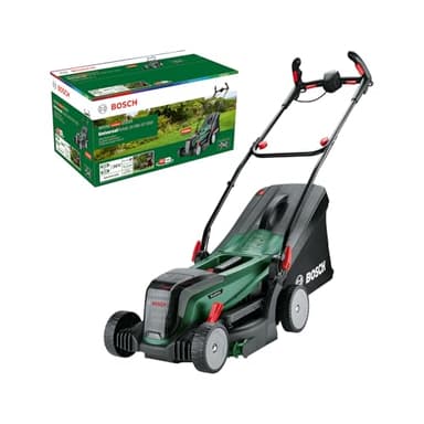 Bosch Tondeuse à Gazon sans Fil - UniversalRotak 2x18V-37-550 (Jusqu’à 500 m2 avec 2 Batteries de 4,0 Ah ; système 18V ; Largeur de Coupe : 37 cm ; sans Batterie)