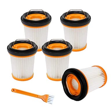 Opaltool 5pcs Filtre de Remplacement Compatible avec Shark W1 WV200 WV201 WV205 WV220 Aspirateur Portatif Sans Fil, Comparez à La Partie # XHFWV200