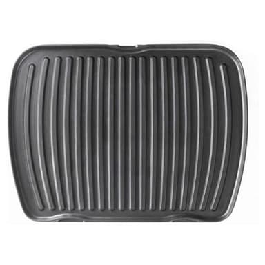 LAGRANGE Jeu de plaques Panini/Grill viande, compatible avec tous les gaufriers "Premium", Plaques en fonte d'aluminium, Revêtement antiadhésif double couche, 010322