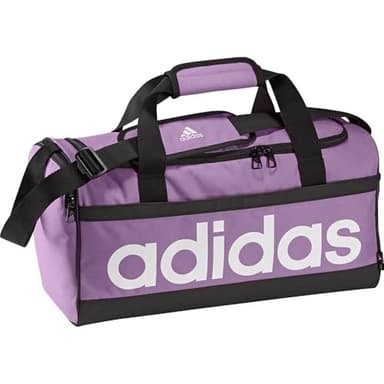 Adidas Mixte Essentials Duffel Bag, preloved Purple/White, S