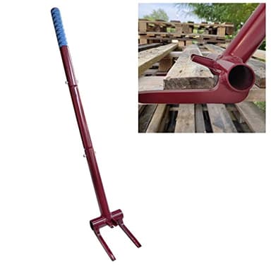 B-MIAO Pallet Buster Outil de démolition de terrasse avec barre de démolition robuste pour casser les palettes et les planches (avec poignée)