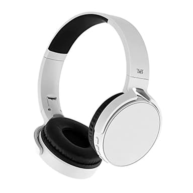 T’NB Single, Casque sans Fil Bluetooth 5.0, Modèle Single 2, 8 Heures D’Ecoute. Ajustable, Port Jack, Confortable, Microphone et Commandes Intégrées, pour Le Sport et Entraînements – Silver