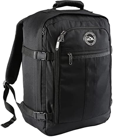 Cabin Max Metz 45x36x20 cm Sac à Dos pour Bagages à Main. Conçu pour s'adapter à la Franchise maximale sous Le siège pour Easyjet 45 x 26 x 20cm (30L Noir)