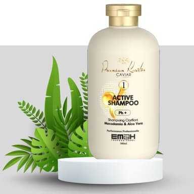 Premium Keratin Caviar Active Shampoo - Shampoing clarifiant - 500ml
