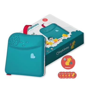 Bookinou - Lecteur de livres dès 2 ans, qui lit ses livres avec la voix de sa famille