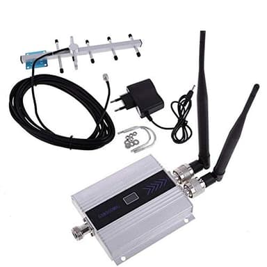 Répétiteur Amplificateur GSM 900MHz, EMEBAY Ampli Booster 900MHz 2G 3G kit Mobile Phone Amplificateur de Signal GSM Répéteur Antenne Kits