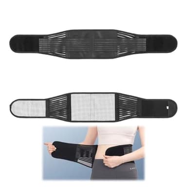JUGUTA Ceinture Lombaire,Ceinture Thérapeutique Réglable Pour Hommes Et Femmes, Ceinture De Soutien De Taille Pour Soulager Les Maux De Dos