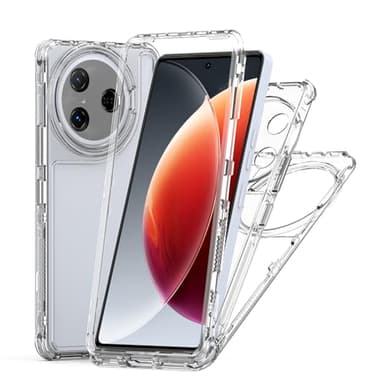 ShouBao Compatible avec Tecno Camon 30 Pro 5G Coque,Compatible avec Tecno Camon 30 Pro 5G CL8 Étui pour téléphone Portable 3 en 1 Anti-Chute et Absorbant Les Chocs Clear
