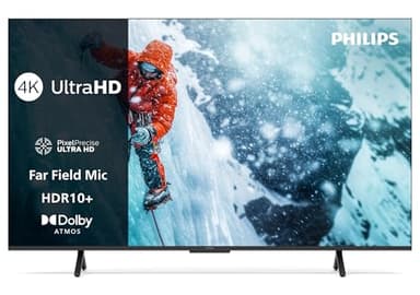Philips 55PUS7200 4K LED Smart TV - Écran 55 Pouces avec Plateforme Pixel Precise Ultra HD, Titan OS et Son Dolby Atmos - Compatible Alexa et Assistant Vocal Google